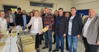 CHP Kocaeli kurmayları oy verme işlemlerini tamamladı