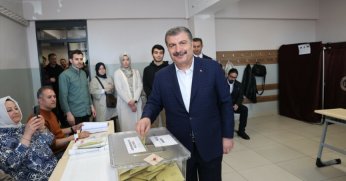 Fahrettin Koca oyunu Üsküdar'da kullandı