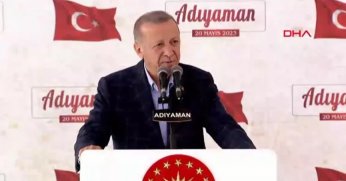 Deprem bölgesini ziyaret eden Cumhurbaşkanı Erdoğan'dan muhalefete sert sözler