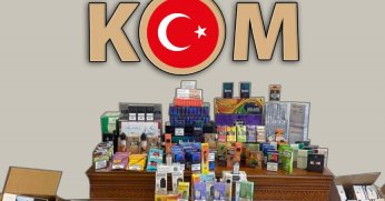 31 bin gümrük kaçağı makaron ele geçirildi