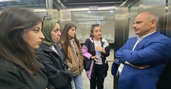 Başkan Söğüt’ten, Körfezli gençlere ziyaret