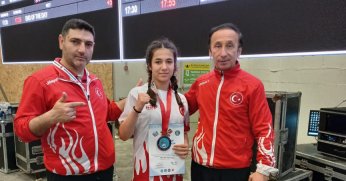 Kocaelili Şevval dünya 3. oldu!