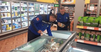 Dilovası’nda marketler denetlendi