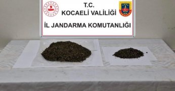 Kartepe'de jandarmadan uyuşturucu operasyonu