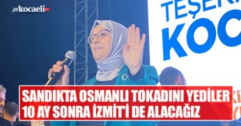 SANDIKTA OSMANLI TOKADINI YEDİLER  10 AY SONRA İZMİT’İ DE ALACAĞIZ