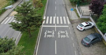 Trafikte yaya güvenliği için önemli çalışma