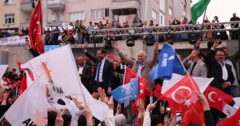 Derince’de ERDOĞAN Coşkusu