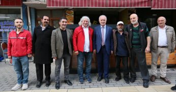 Başkan Aygün’den Esnaflara Teşekkür Ziyareti