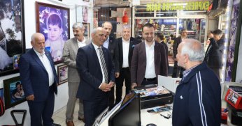 Körfez’de Cumhur İttifakı’ndan teşekkür ziyareti