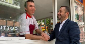 TUTUŞ TEŞEKKÜR ZİYARETLERİNE FETHİYE CADDESİ’NDEN BAŞLADI