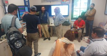 Pakistanlı heyetten simülasyon merkezine ziyaret