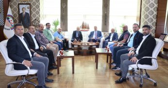 Başkan Söğüt, Dadaşları ağırladı