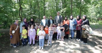 Başkan Büyükakın: Ormanya’da her ay  500 bin misafirimizi konuk ediyoruz