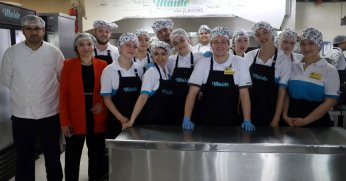 Hollandalı öğrenciler Türk Mutfağını Kocaeli’de öğreniyor