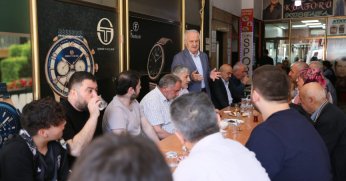 Derince’de Esnaf Buluşmaları Sürüyor