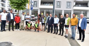 BİSİKLET SEVERLERDEN KOCAMAN’A TEŞEKKÜR