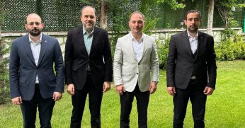 Başiskele eski belediye başkanı o isimleri evinde ağırladı