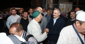 Hacı adayları kutsal topraklara uğurlandı