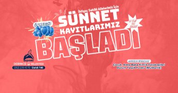 Derince’de Sünnet Şöleni Kayıtları Başladı