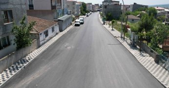 Dilovası İstiklal Caddesi yenilendi