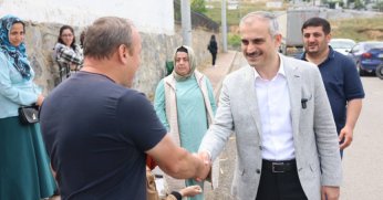 Velilerin AYT heyecanına Başkan Çiftçi de ortak oldu