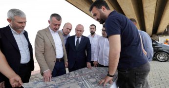 Büyükakın, Osmangazi köprüsünde inceleme yaptı