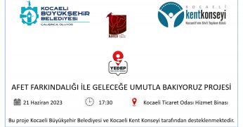 Afet Farkındalığı Bilgilendirme Semineri’ne davetlisiniz!