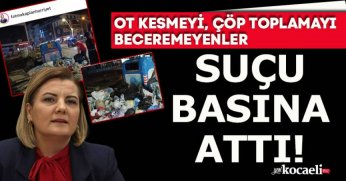 İZMİT’TE ÇÖP SORUNU AYYUKA ÇIKTI SUÇLU HABERİ YAPAN BASIN OLDU!