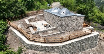 YUKARI ULAŞLI TARİHİ HAMAMIN RESTORASYONU TAMAMLANIYOR