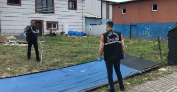 İcradan satın aldıkları arsaya bakmaya gitmişlerdi, dehşeti yaşadılar