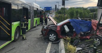 Aynı aileden 3 kişi can vermişti, feci kaza kameraya yansıdı