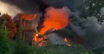 Alev topuna döndü!