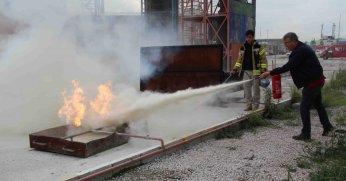 İtfaiye’den İSG Uzmanı öğretmenlere eğitim