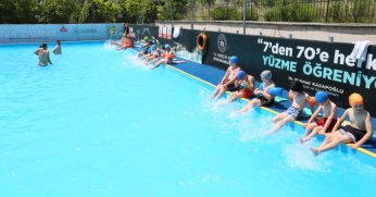 Derince’de Yüzme Bilmeyen Kalmayacak