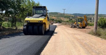 Körfez Alihocalar yolu asfaltlandı