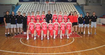 Hazırlık maçı: U20 Kadın Basketbol Milli Takımı: 63 - Karadağ: 73
