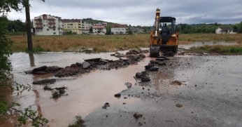 Sağanaktan en çok Kandıra etkilendi