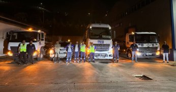  Bartın’daki sel felaketine yardım için yola çıktılar