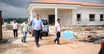 BAŞKAN KOCAMAN ÇALIŞMALARI YAKINDAN TAKİP EDİYOR