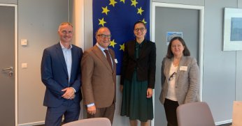 Zeytinoğlu Brüksel’de önemli temaslarda bulundu