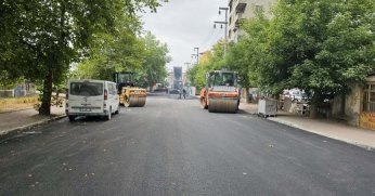 Çayırova Yavuz Sultan Selim Caddesi asfaltlandı