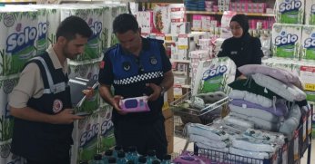 Büyükşehir Zabıtasından raf ve kasa fiyatı denetimi