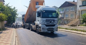 Kuruçeşme Muammer Aksoy Caddesi asfaltlandı