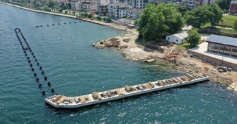 Değirmendere çekek yerinde hummalı çalışma