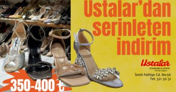 Ustalar’dan serinleten indirim