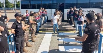 Kocaeli'de bin 419 düzensiz göçmen sınır dışı edildi