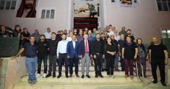 Başkan Büyükakın, Körfez Cemevi’nde Muharrem ayı orucuna katıldı