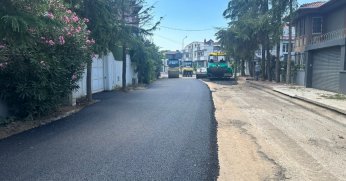 Darıca'nın yol ve kaldırımları yenileniyor