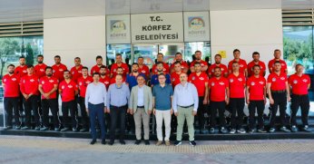 Körfez Belediyesi, arama kurtarma ekibi kurdu