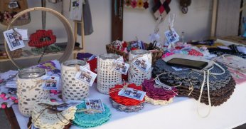 ÖRCÜN KADIN EL EMEĞİ PAZARI AÇILDI